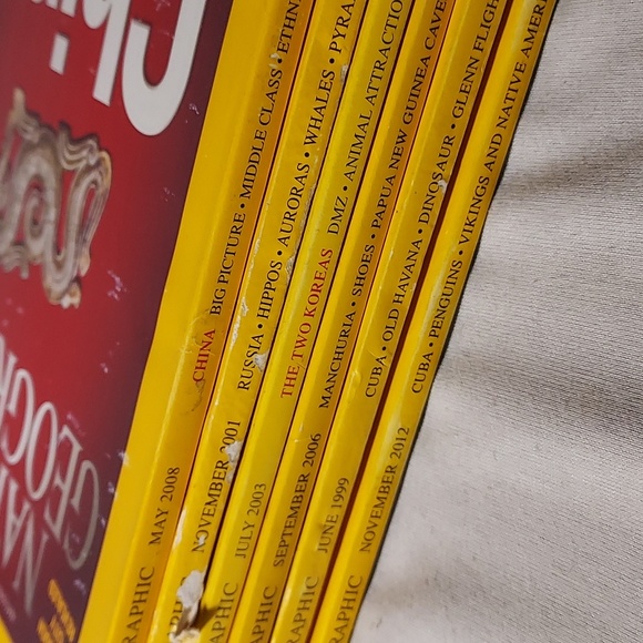 National Geographic Vintage Books Set of 6 #13 - Picture 8 of 8